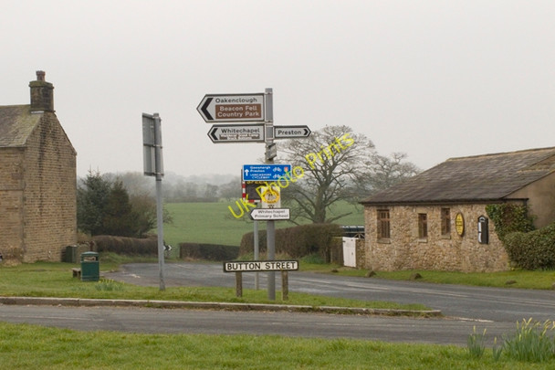 Photo 6"x4" Road junction Inglewhite Village Green Inglewhite c2011