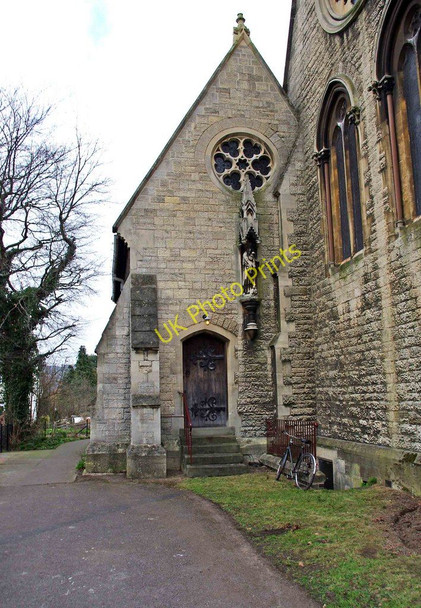 Photo 6"x4" All Saints Church (6) - part of north side, All Saints Road, Cheltenham Cheltenham c2011