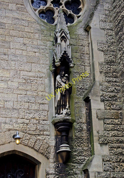 Photo 6"x4" All Saints Church (7) - carving on north side, All Saints Road, Cheltenham Cheltenham c2011
