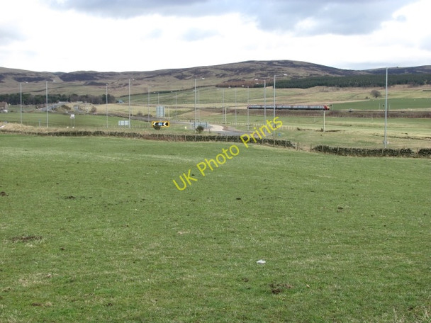 Photo 6"x4" Upper Clydesdale, before the turbines Wandel Dyke c2011