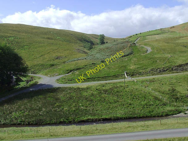 Photo 6"x4" Afon Camddwr and tracks by Soar-y-Mynydd, Ceredigion Soar y Mynydd c2010