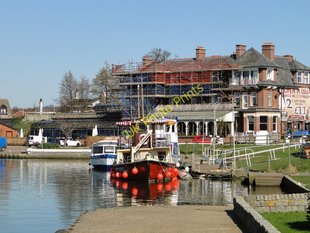 Photo 6"x4" Pleasure boats on Oulton Broad Lowestoft c2011