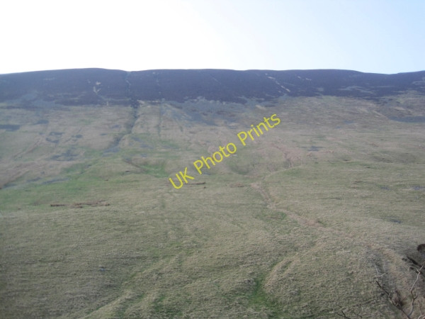 Photo 6"x4" Looking towards Calf Top Gawthrop c2011