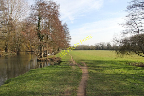 Photo 6"x4" Back along the towpath Ufton Green c2011