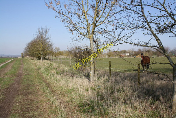 Photo 6"x4" View along the Winaway bridleway Harwell\/SU4989 c2011