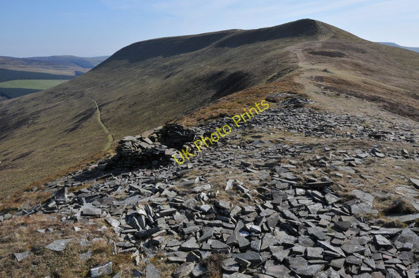 Photo 6"x4" On the col between Pen Trumau and Mynydd Llysiau Pengenffordd c2011
