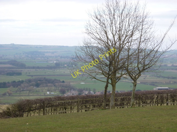 Photo 6"x4" Looking across towards the North York Moors Staxton c2011