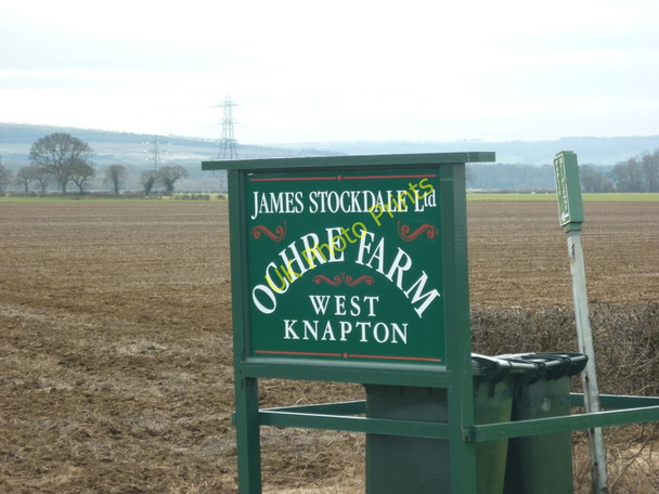 Photo 6"x4" The sign for Ochre Farm Yedingham c2011