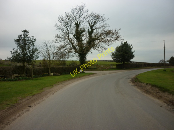 Photo 6"x4" Cornborough Road, west of Sheriff Hutton West Lilling c2011