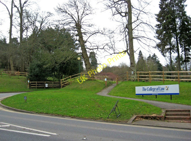 Photo 6"x4" Entrance to the College of Law, Portsmouth Road, Guildford Guildford c2011