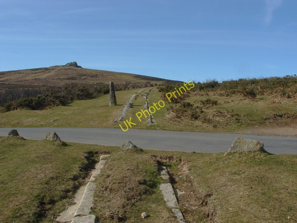 Photo 6"x4" Haytor granite railway Haytor Vale c2011
