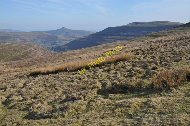 Photo 6"x4" View over the Vale of Grwyney Cwmrhos c2011