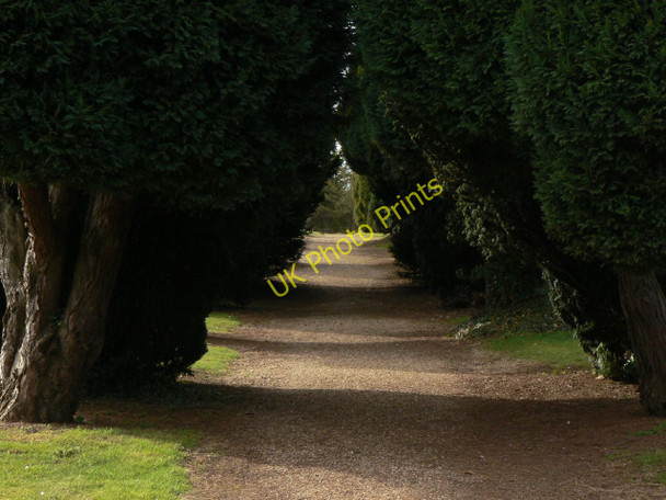 Photo 6"x4" The four-foot gravelled pathway Woodborough\/SK6347 c2011