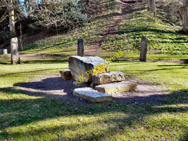 Photo 6"x4" Logan Stone, Mold Gorsedd Circle. Mold\/Yr Wyddgrug c2011