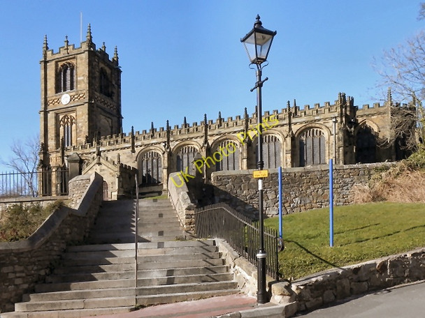 Photo 6"x4" St Mary's Parish Church, Mold Mold\/Yr Wyddgrug c2011