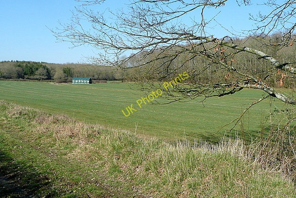Photo 6"x4" Farmland near Ampfield Wood Lower Slackstead c2011