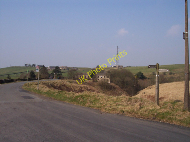 Photo 6"x4" Pennine Bridleway signpost at Lydgate Littleborough\/SD9316 c2011
