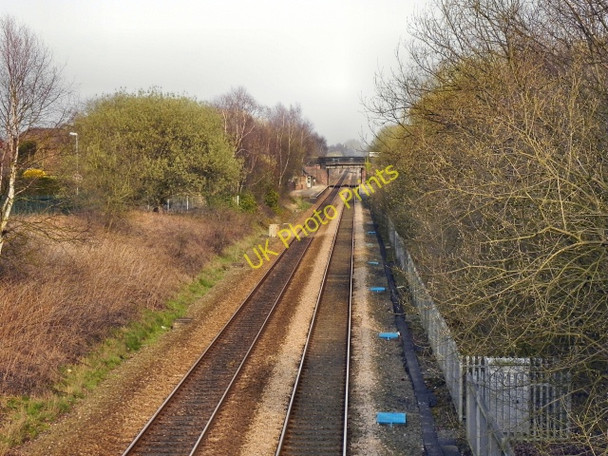 Photo 6"x4" Railway at Glazebrook Glazebrook c2011