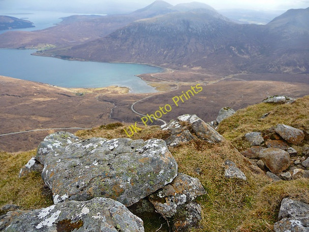 Photo 6"x4" Southeast from Beinn Dearg Mh\u00c3\u00b2r Sconser c2011