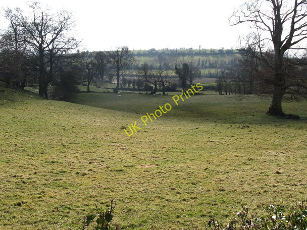 Photo 6"x4" Farmland south of the Drumlee Road Kilcoo c2011