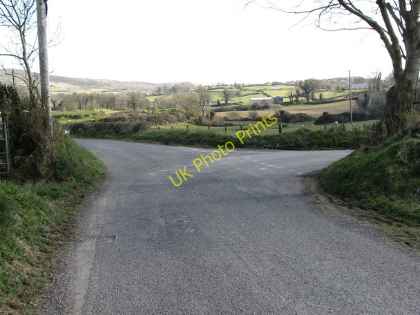 Photo 6"x4" The junction of Drumlee Road and a spur of Lackan Road Kilcoo c2011