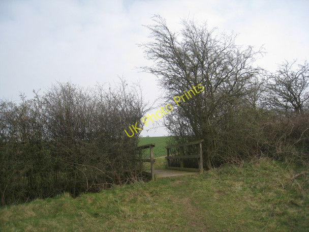 Photo 6"x4" Footbridge on the footpath from Habrough to Stallingborough Habrough c2011
