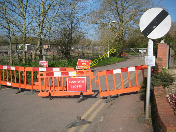 Photo 6"x4" Road closure, Upton-upon-Severn Upton upon Severn c2011