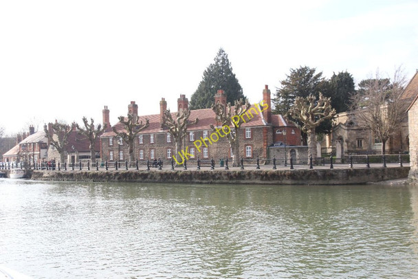 Photo 6"x4" Trees by the river Abingdon c2011
