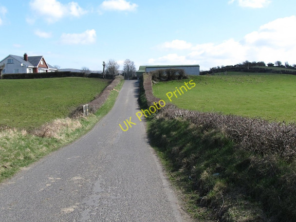 Photo 6"x4" View east along Island Moyle Road Kilcoo c2011