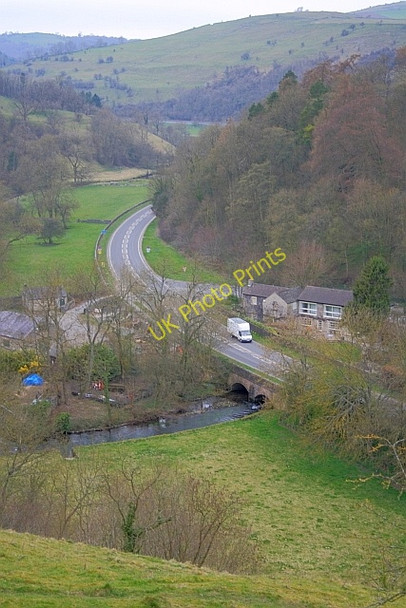 Photo 6"x4" A6 Bridge over the River Wye Bakewell c2011