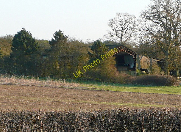 Photo 6"x4" Barns at Itchen Stoke Down Abbotstone c2011