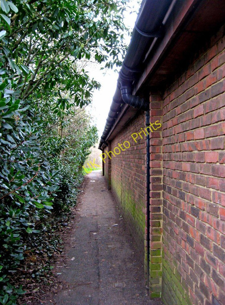 Photo 6"x4" Footpath adjacent to New Inn Lane, Burpham, Guildford Burpham\/TQ0152 c2011