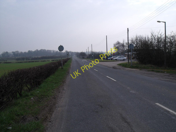 Photo 6"x4" Station Road towards Tibshelf Pilsley Green c2011