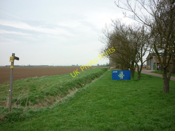 Photo 6"x4" A bridleway at Adlingfleet Grange Fockerby c2011