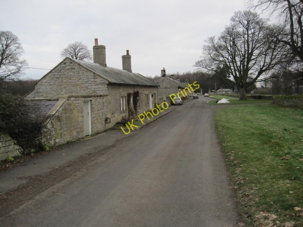 Photo 6"x4" Cottages, Capheaton Main Street Capheaton c2011