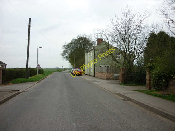 Photo 6"x4" Looking north along Brewery Road, Crowle Crowle Hill c2011