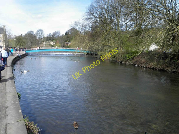 Photo 6"x4" The River Wye Bakewell Derbyshire Bakewell c2011