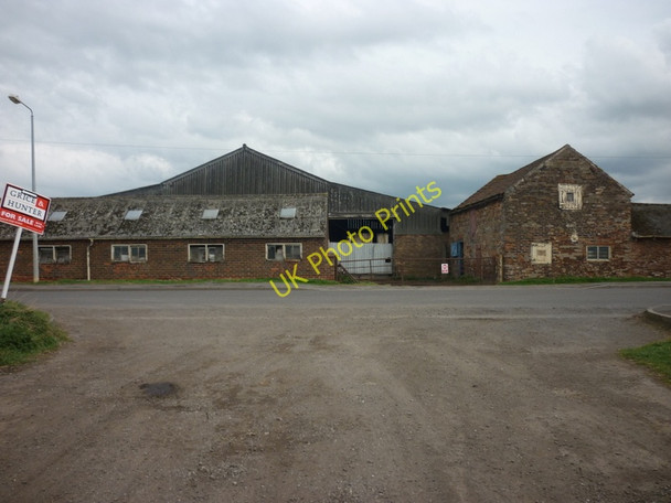 Photo 6"x4" A farm on West End Road opposite Scawcett Lane Epworth Turbary c2011