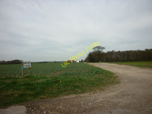 Photo 6"x4" The entrance to Moss Farm Scotterthorpe c2011