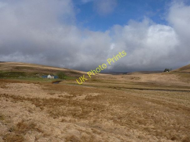 Photo 6"x4" Abergwyngu farm in the Elan valley Abergwngu c2011