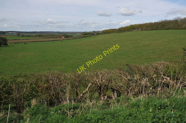 Photo 6"x4" Farmland near Wixford Broom\/SP0953 c2011