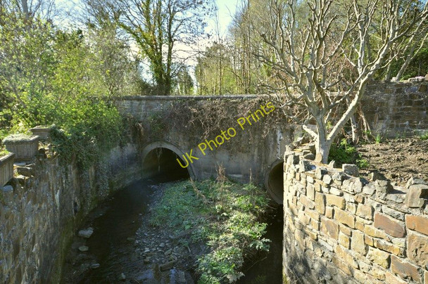 Photo 6"x4" A bridge on an old section of the B3233 near Combrew as seen from upstream Combrew c2011