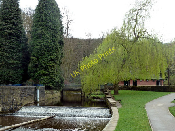 Photo 6"x4" Weir on the River Rivelin Crookes c2011
