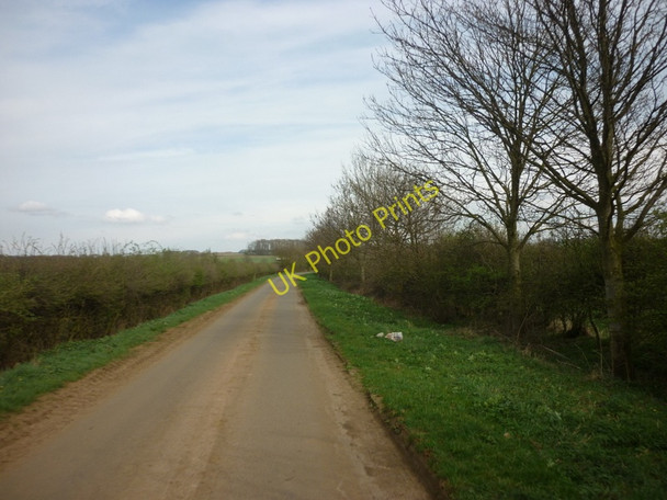 Photo 6"x4" Kirton Road towards Kirton in Lindsey Scotter c2011