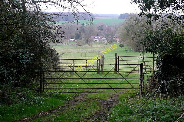 Photo 6"x4" Farmland west of Overton Lynch\/SU5049 c2011
