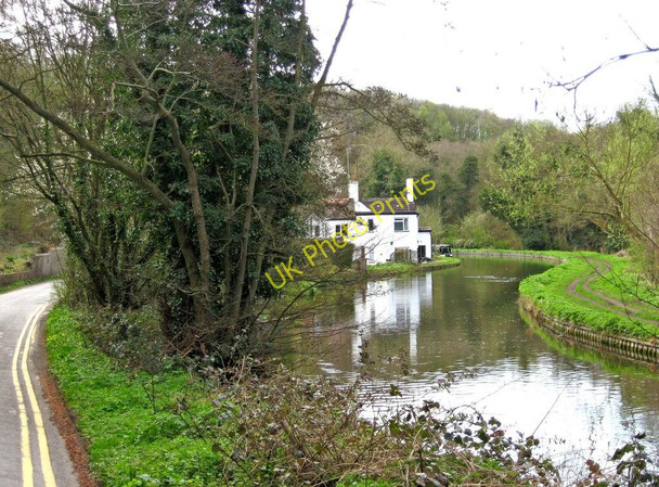 Photo 6"x4" Staffs & Worcs Canal by Upper Lea Cottages. near Cookley Wolverley\/SO8379 c2011