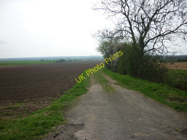 Photo 6"x4" A farm track off the B1204 near Bonby Bonby c2011