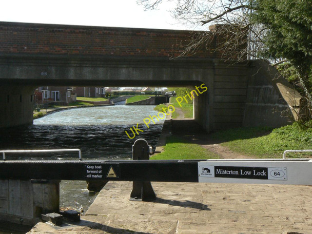 Photo 6"x4" Misterton Low Lock and bridge Misterton\/SK7694 c2011
