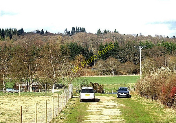 Photo 6"x4" Approach to the River Dee at 'Stepping Stones' Silverbank c2011
