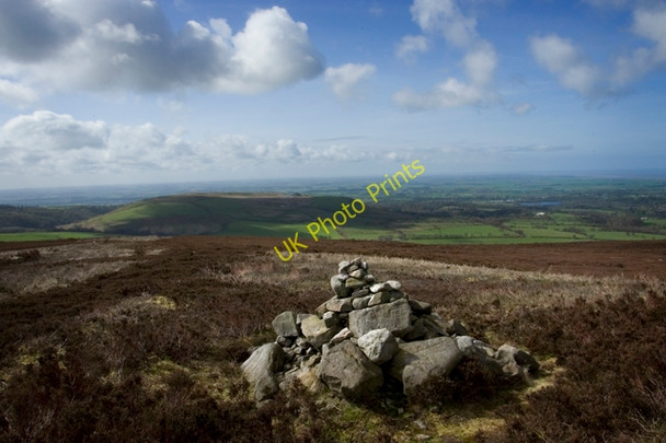 Photo 6"x4" Cairn on point 283m, Harrisend Fell Oakenclough\/SD5447 c2011
